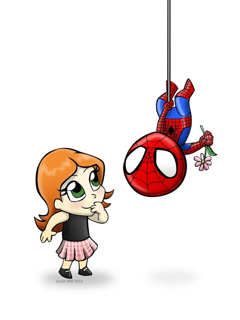 ảnh Spiderman Chibi 10