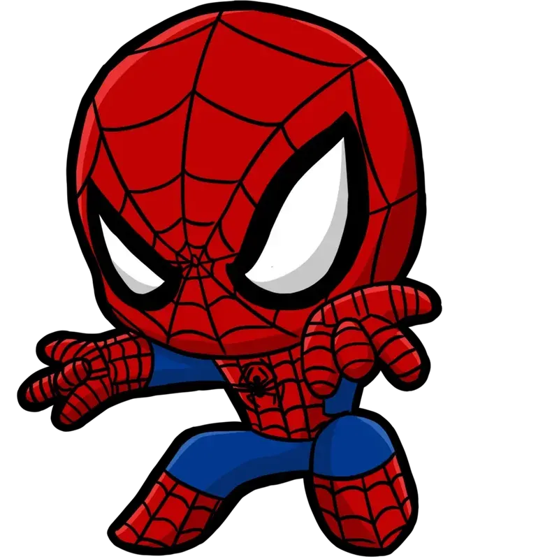 ảnh Spiderman Chibi 11