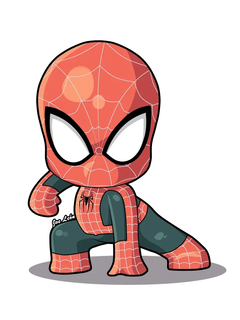 ảnh Spiderman Chibi 16