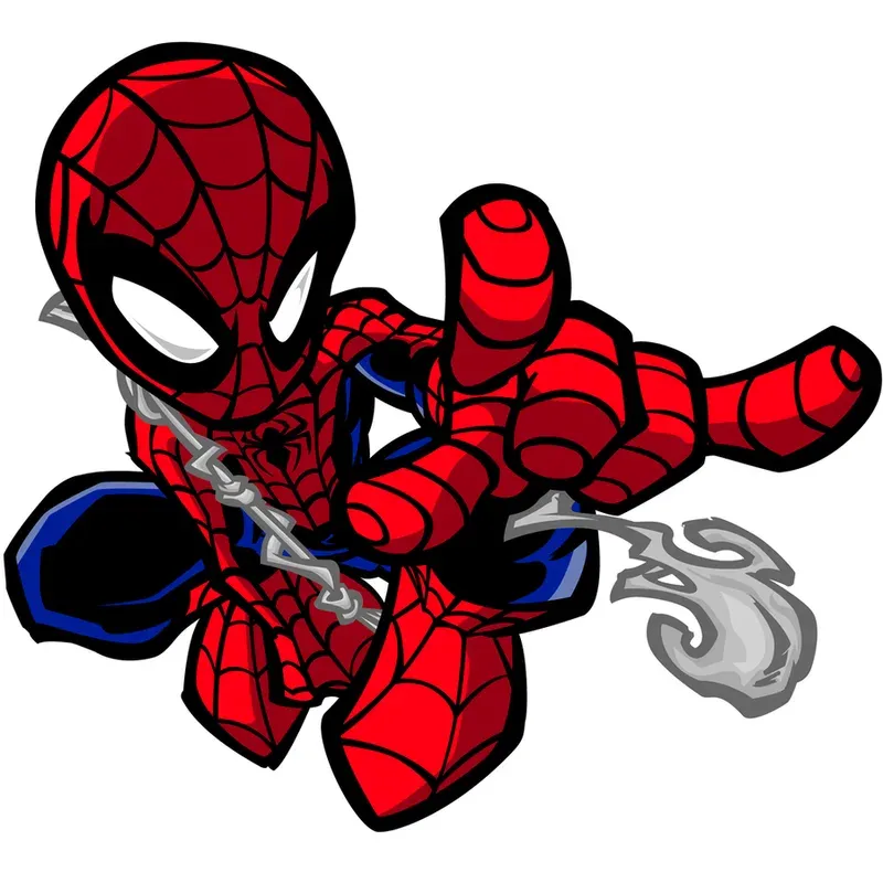 ảnh Spiderman Chibi 18