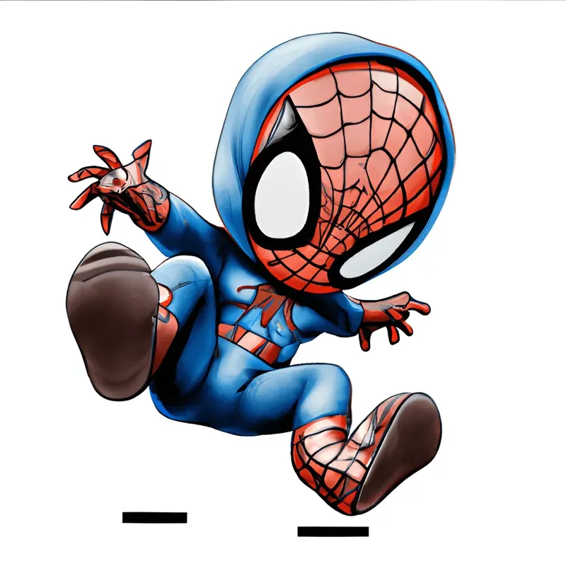 ảnh Spiderman Chibi 19