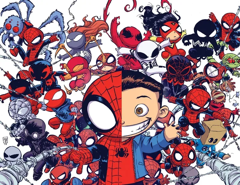 ảnh Spiderman Chibi 21