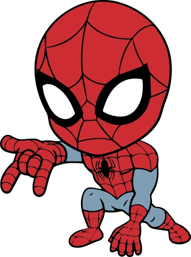 ảnh Spiderman Chibi 27