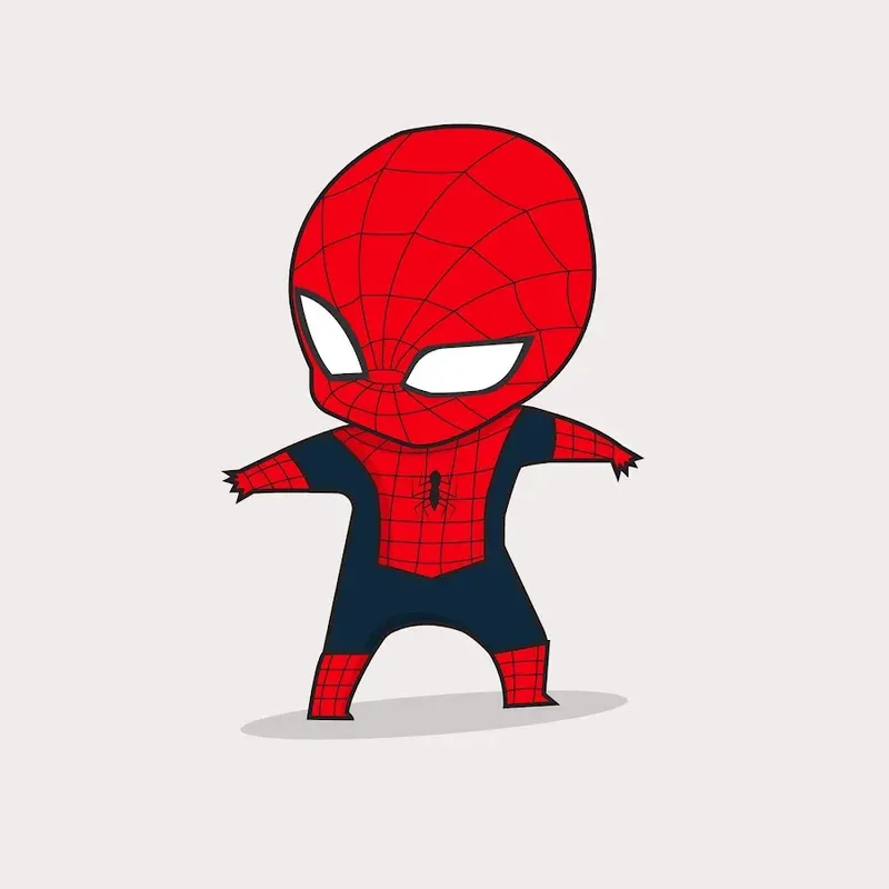 ảnh Spiderman Chibi 31