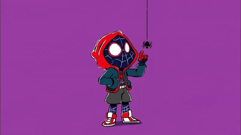 ảnh Spiderman Chibi 34