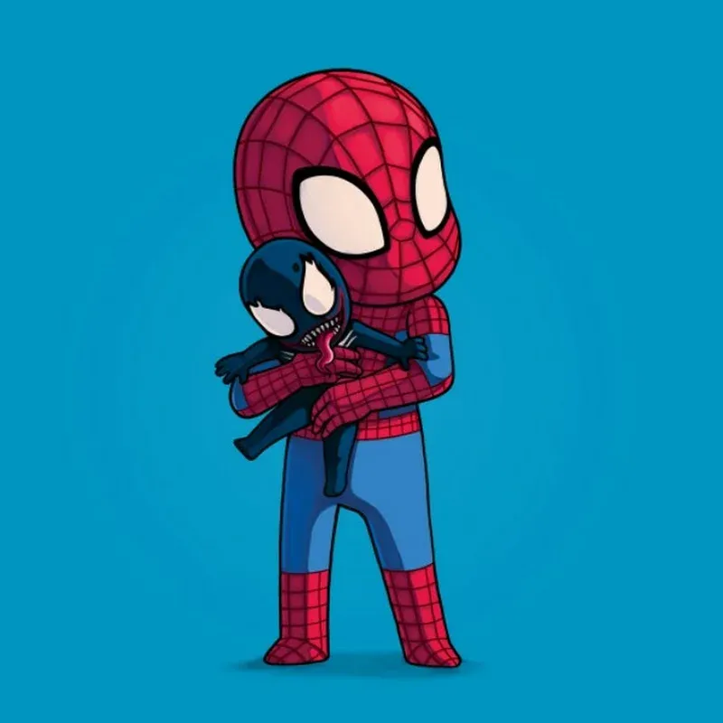 ảnh Spiderman Chibi 37