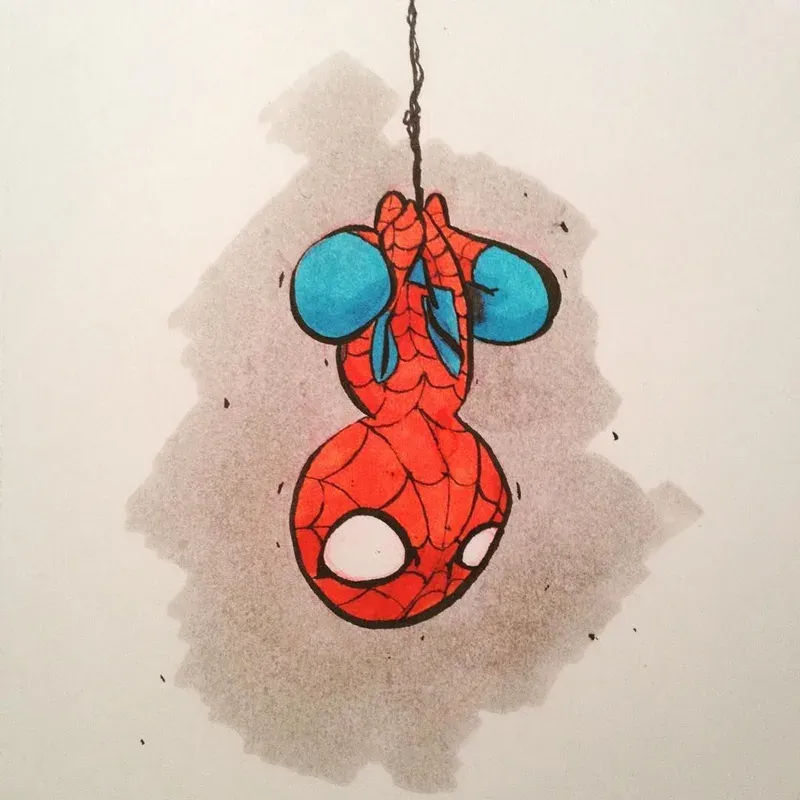 ảnh Spiderman Chibi 41