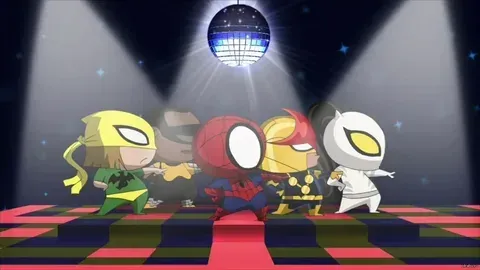 ảnh Spiderman Chibi 43