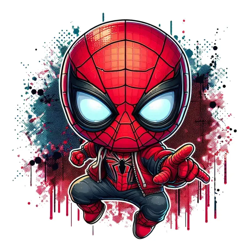 ảnh Spiderman Chibi 45