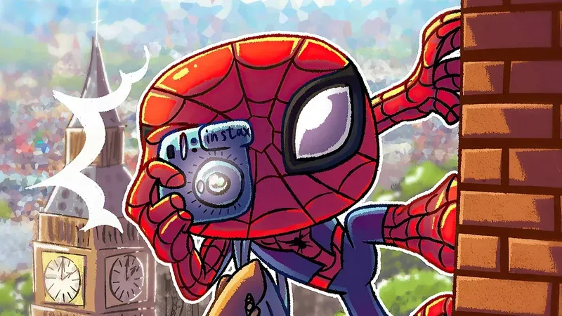 ảnh Spiderman Chibi 48