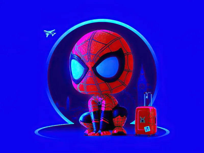 ảnh Spiderman Chibi 50