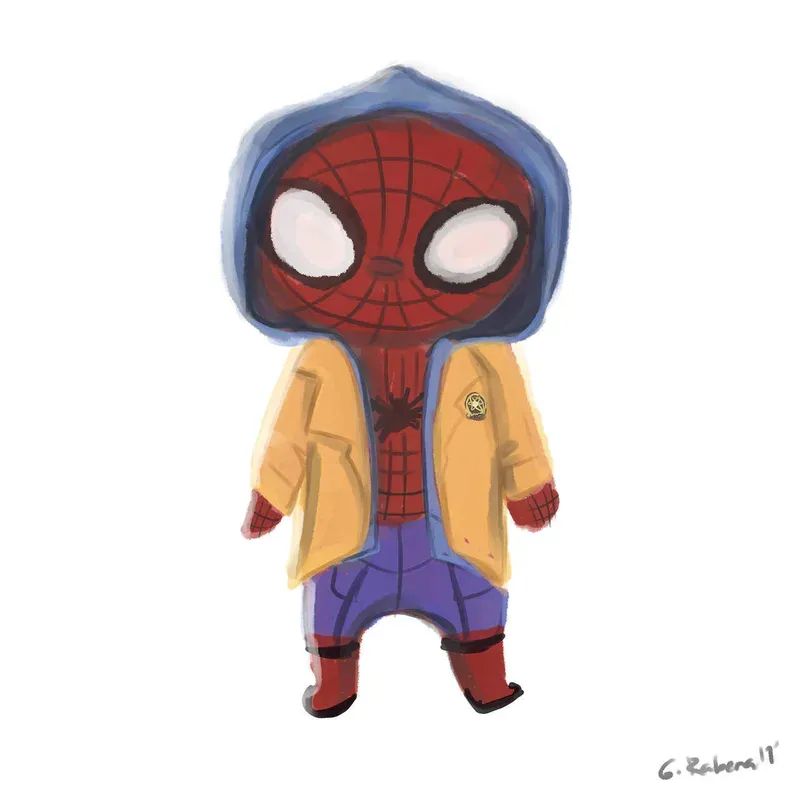 ảnh Spiderman Chibi 51