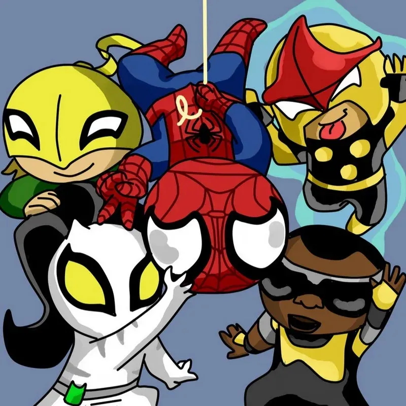 ảnh Spiderman Chibi 52