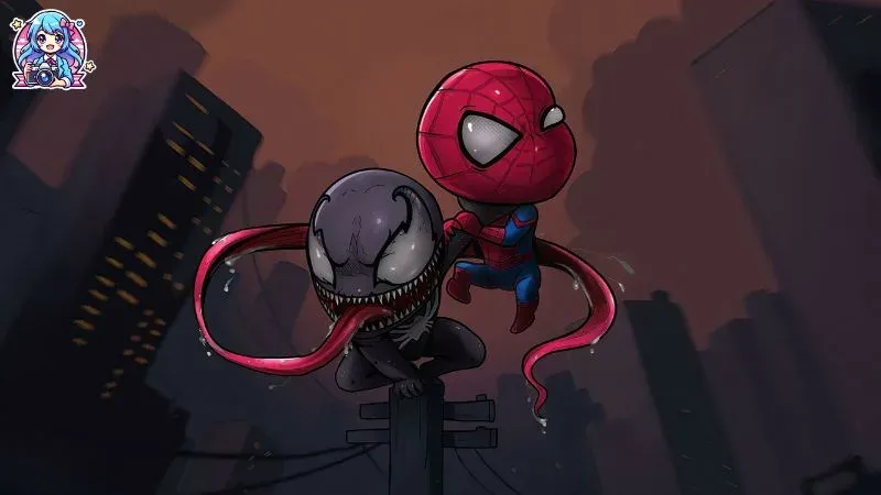 Tải 100+ hình ảnh Spiderman chibi ngộ nghĩnh dễ thương