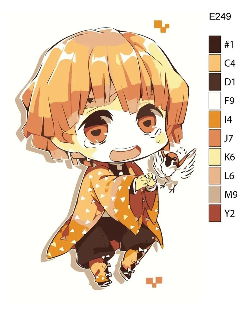 ảnh zenitsu chibi 2