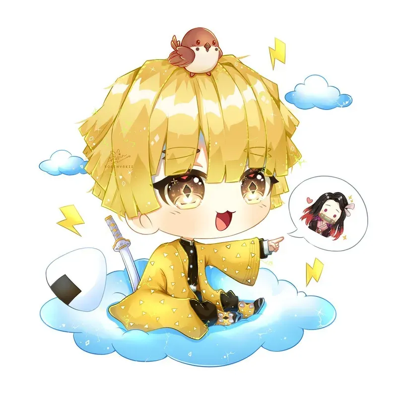 ảnh zenitsu chibi 4