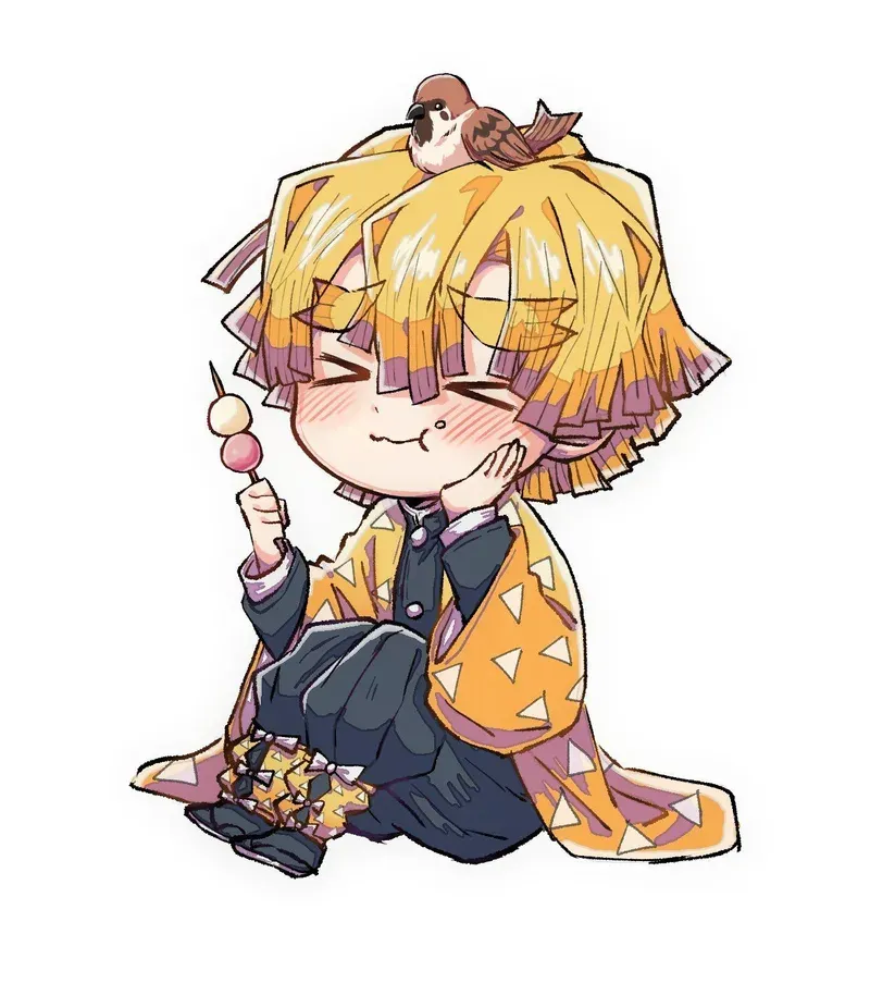 ảnh zenitsu chibi 7