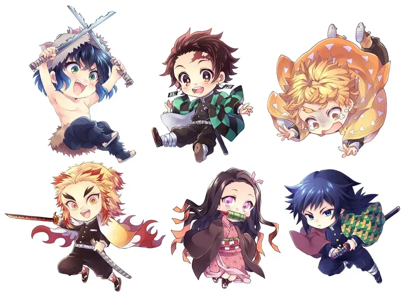 ảnh zenitsu chibi 13