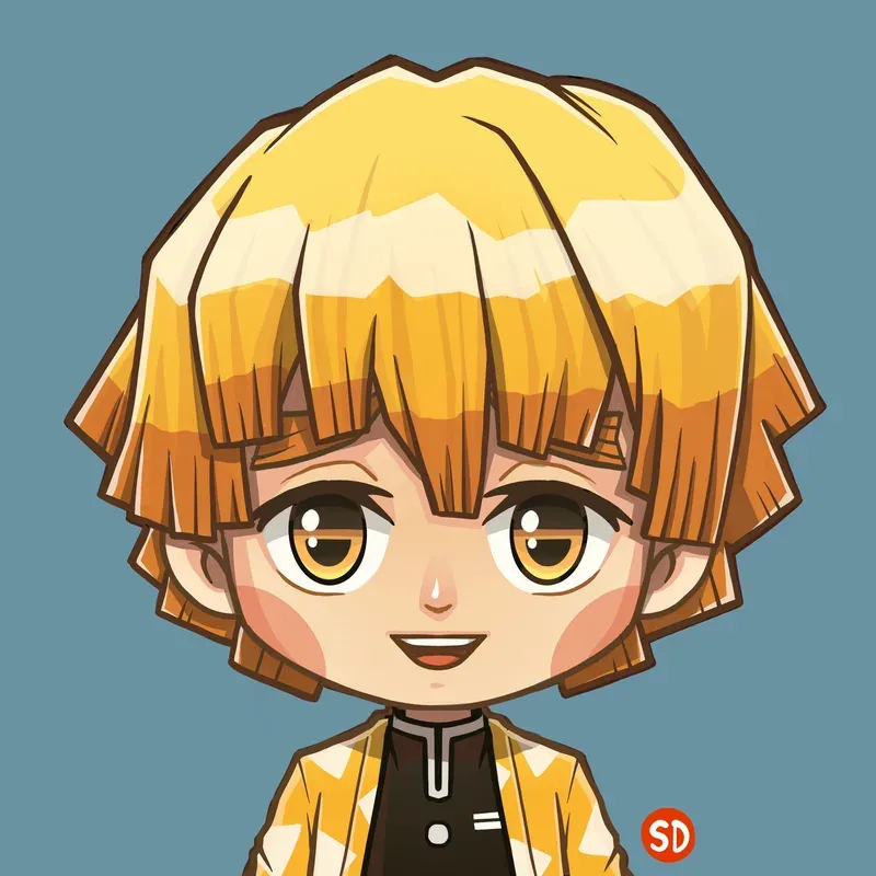 ảnh zenitsu chibi 16