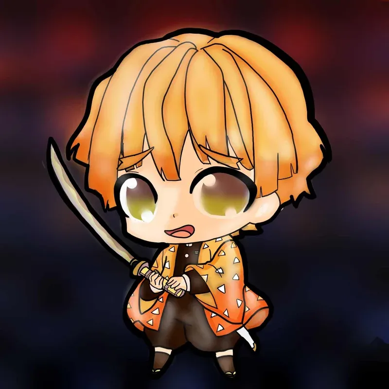 ảnh zenitsu chibi 40