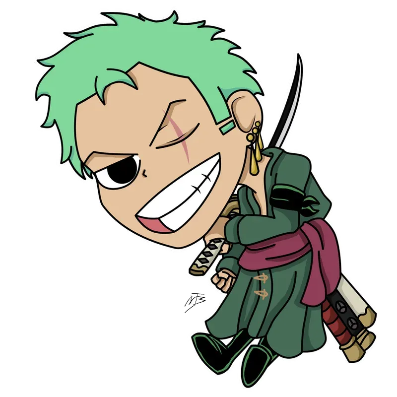 ảnh zoro chibi ngầu 1