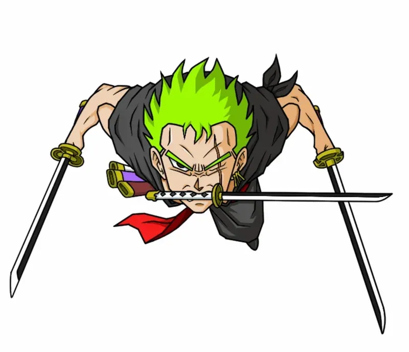 ảnh zoro chibi ngầu 3