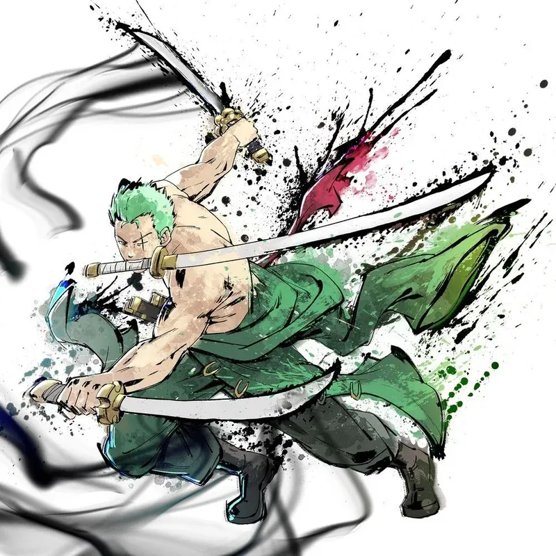 ảnh zoro chibi ngầu 7