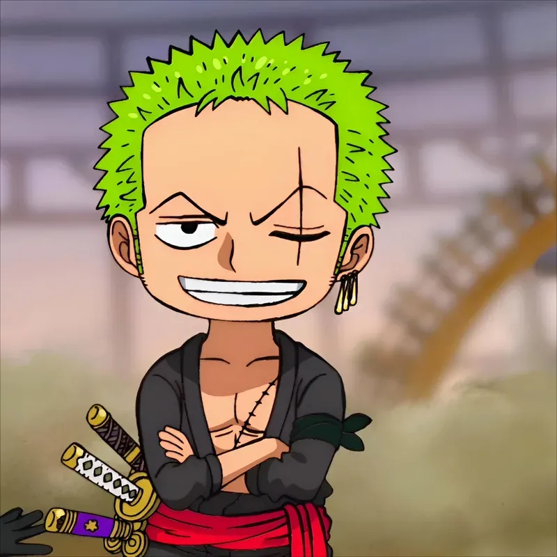 ảnh zoro chibi ngầu 9