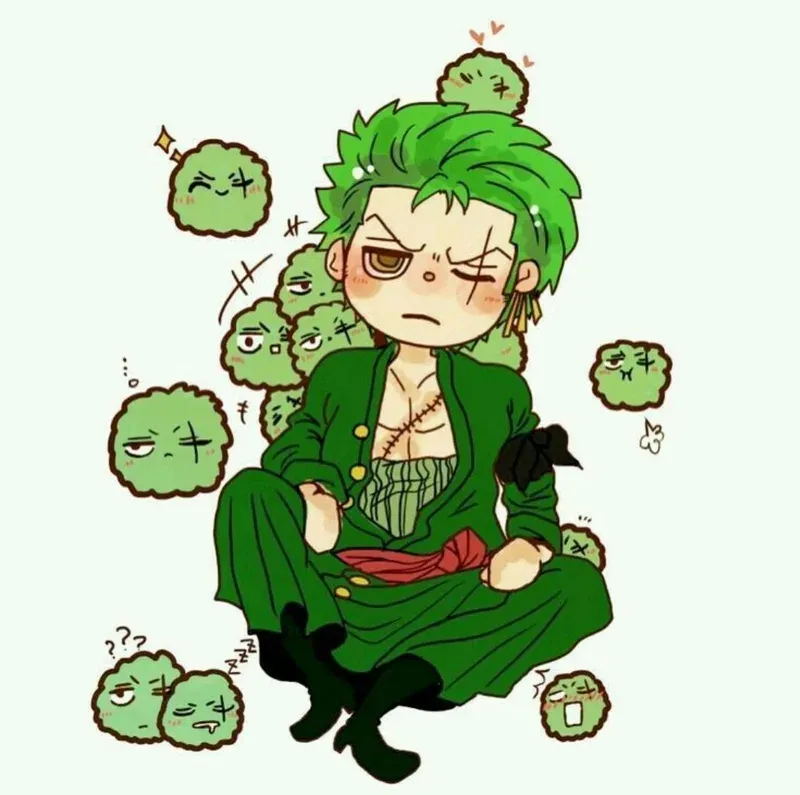 ảnh zoro chibi ngầu 10