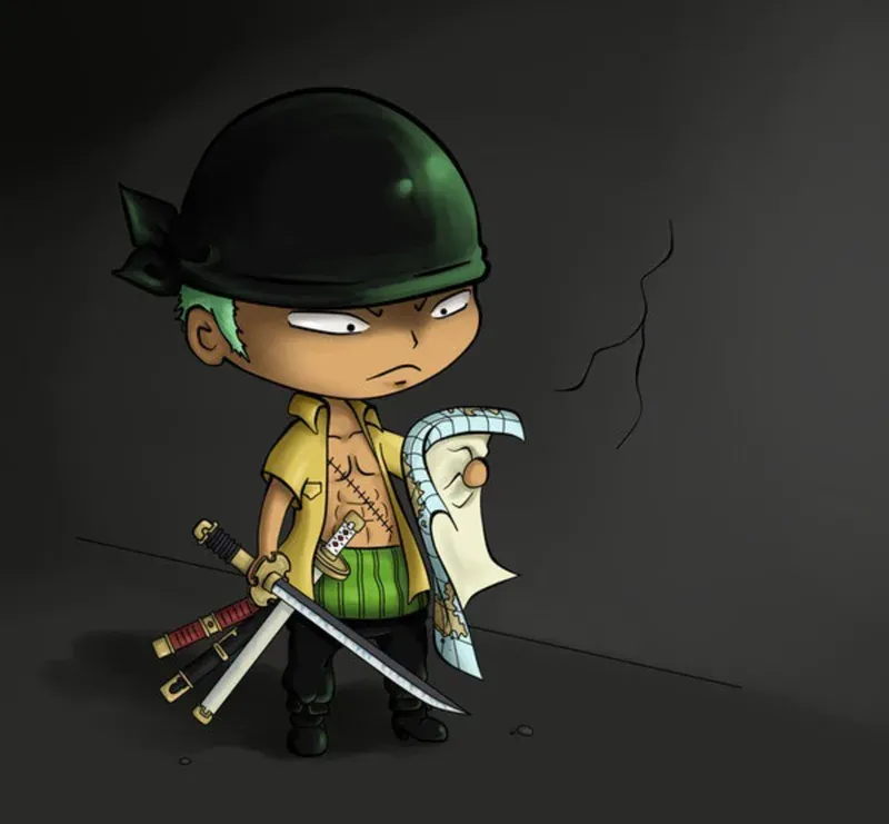 ảnh zoro chibi ngầu 20