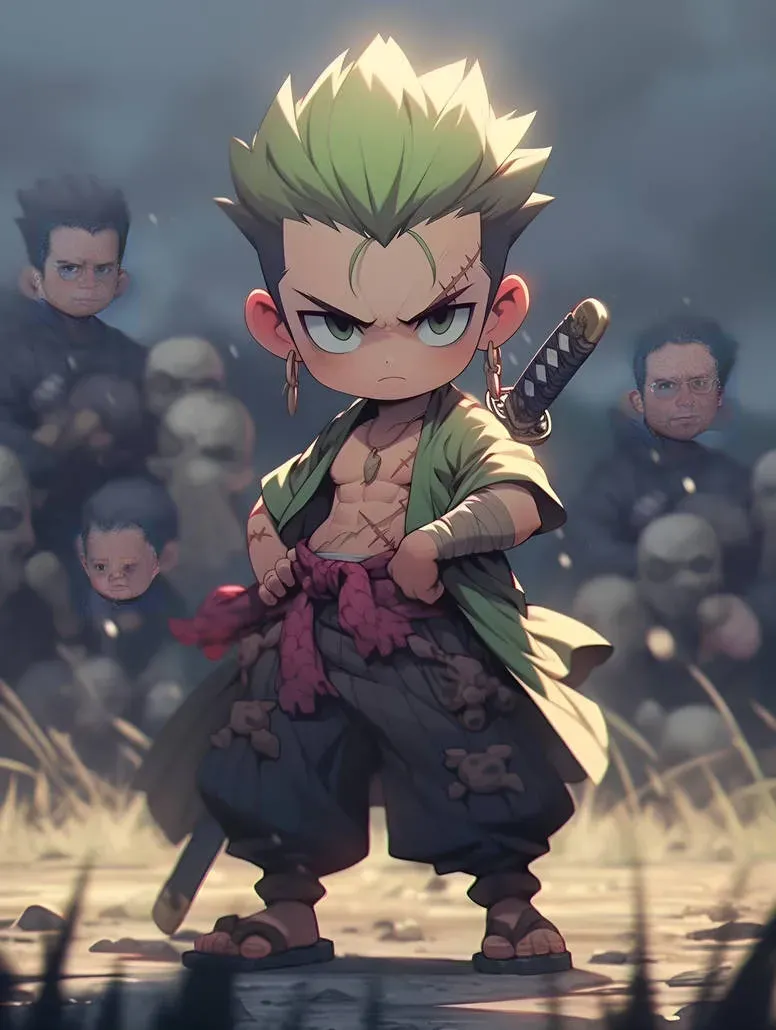 ảnh zoro chibi ngầu 47