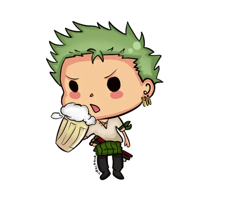 ảnh zoro chibi ngầu 49