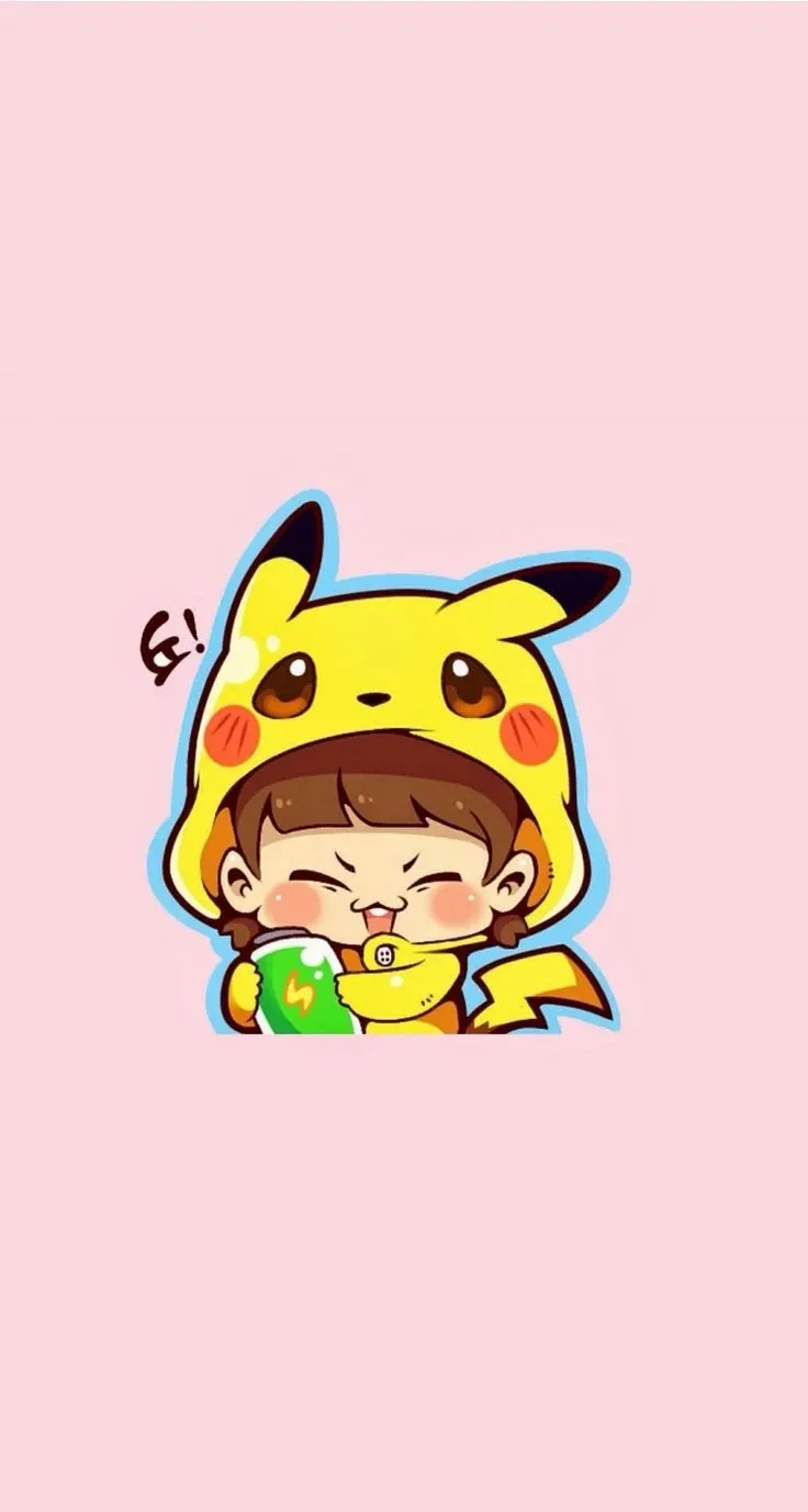 chibi ảnh pikachu cute 5