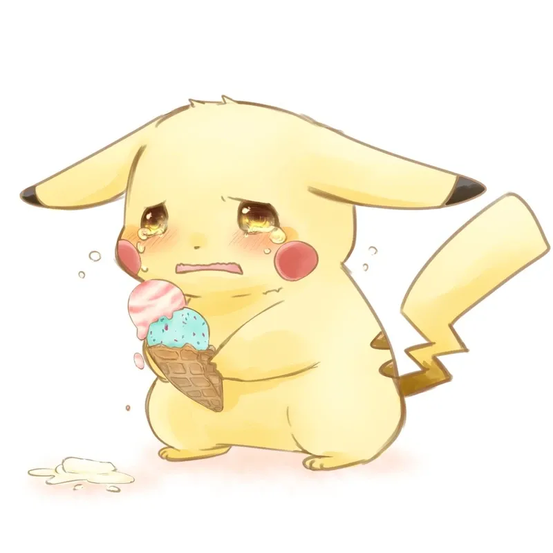 chibi ảnh pikachu cute 9