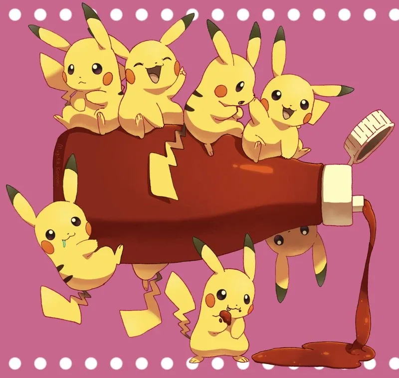 chibi ảnh pikachu cute 13