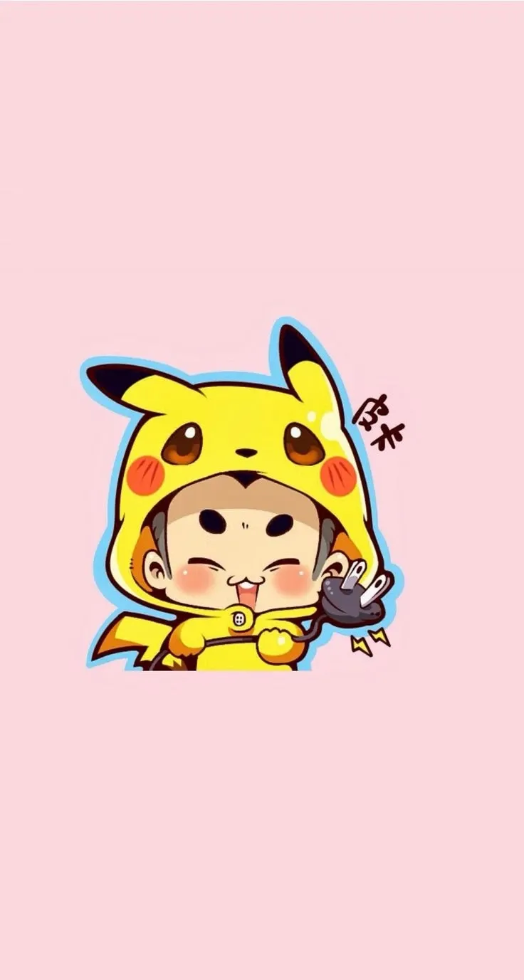 chibi ảnh pikachu cute 14