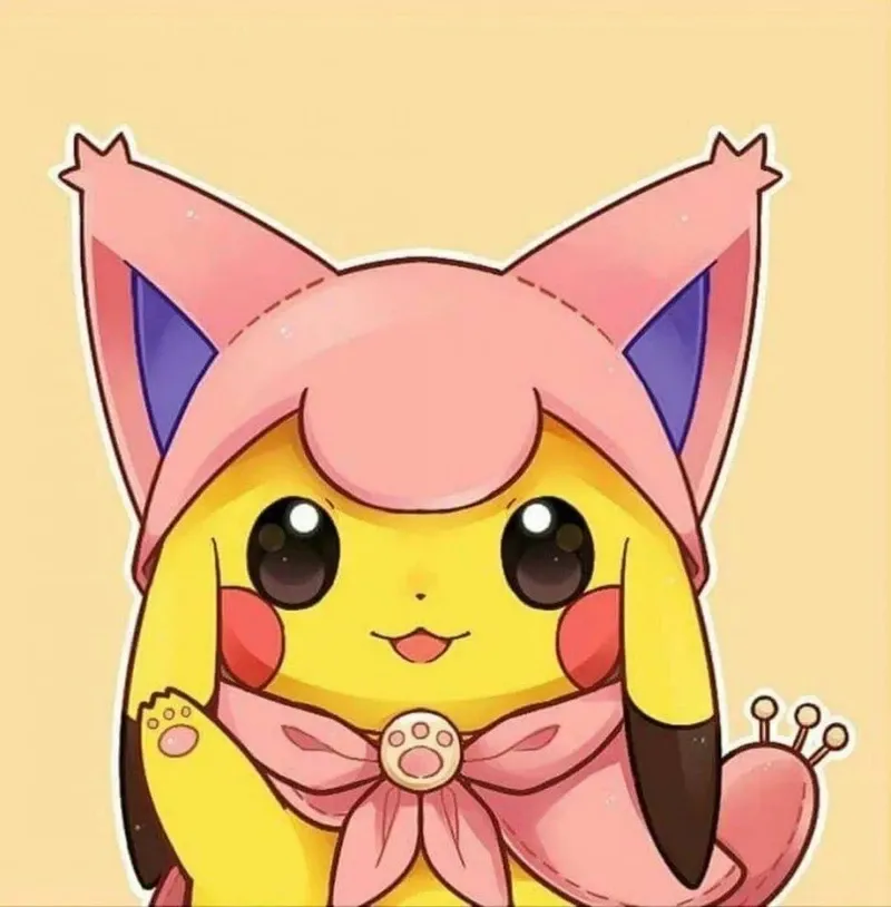 chibi ảnh pikachu cute 19