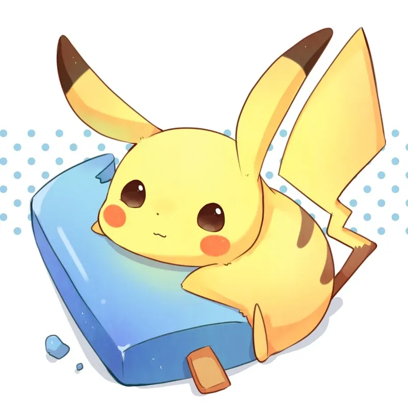 chibi ảnh pikachu cute 21