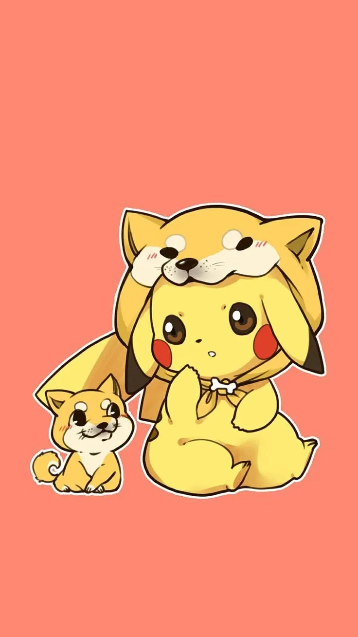 chibi ảnh pikachu cute 23