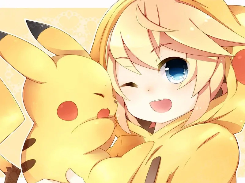 chibi ảnh pikachu cute 28