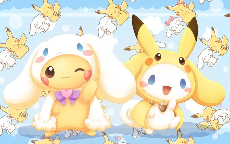 chibi ảnh pikachu cute 32