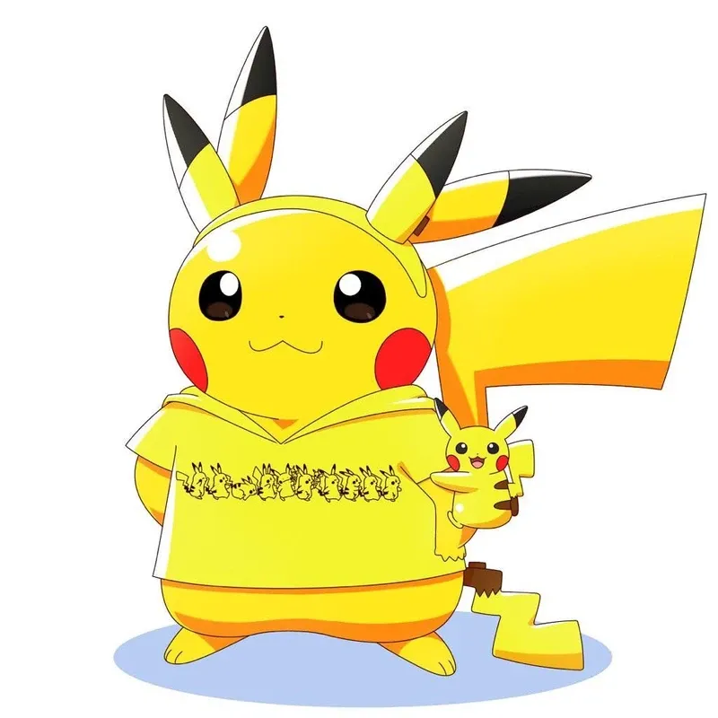 chibi ảnh pikachu cute 35