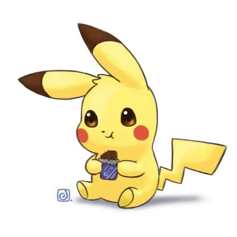 chibi ảnh pikachu cute 37