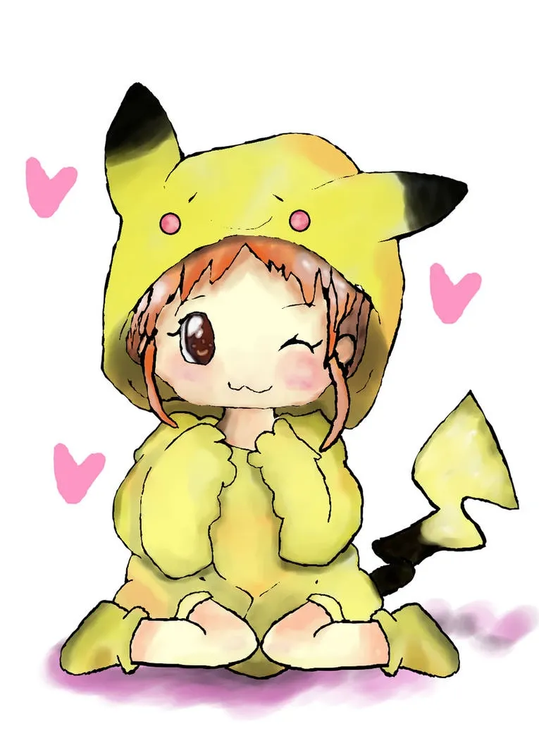 chibi ảnh pikachu cute 39