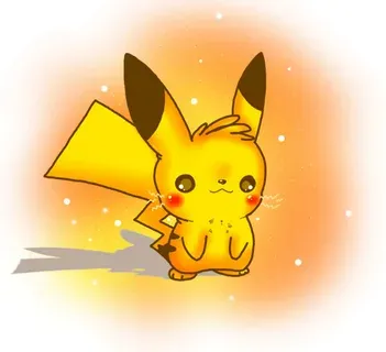 chibi ảnh pikachu cute 44