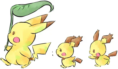 chibi ảnh pikachu cute 46