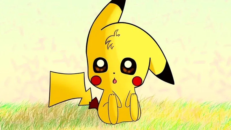 chibi ảnh pikachu cute 52