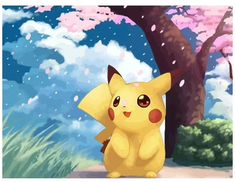 chibi ảnh pikachu cute 54