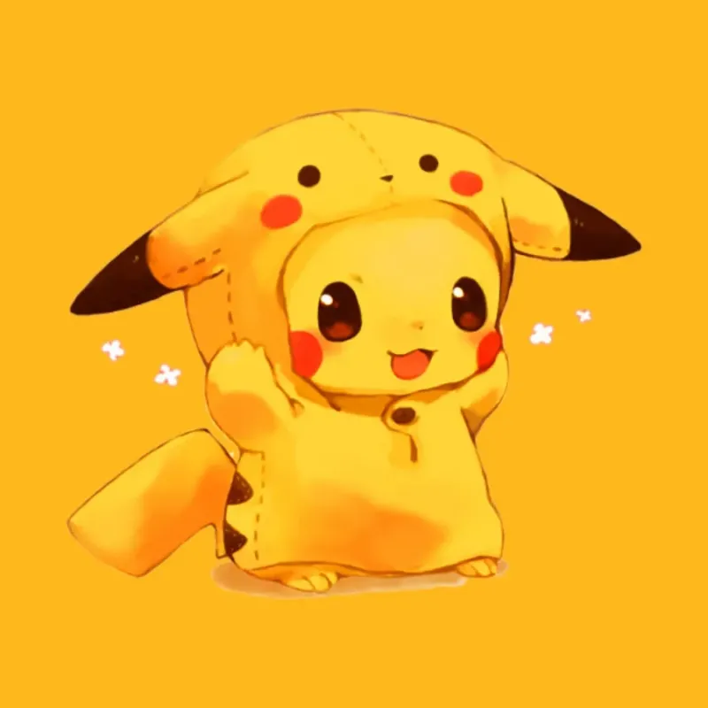 chibi ảnh pikachu cute 58