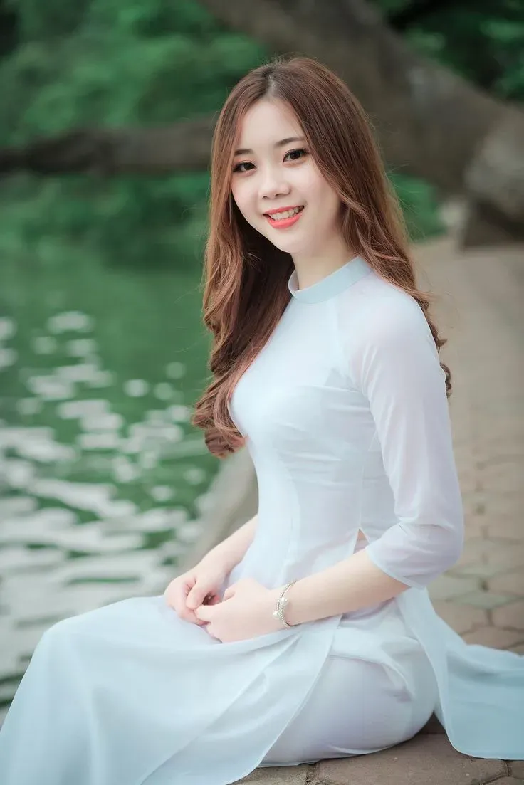 gái xinh áo dài  8